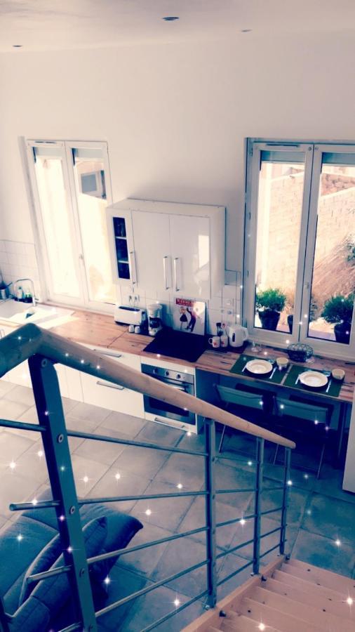 Grand LOFT 73m2 Renové Centre Ville vue jardin 8 couchages Sète Extérieur photo